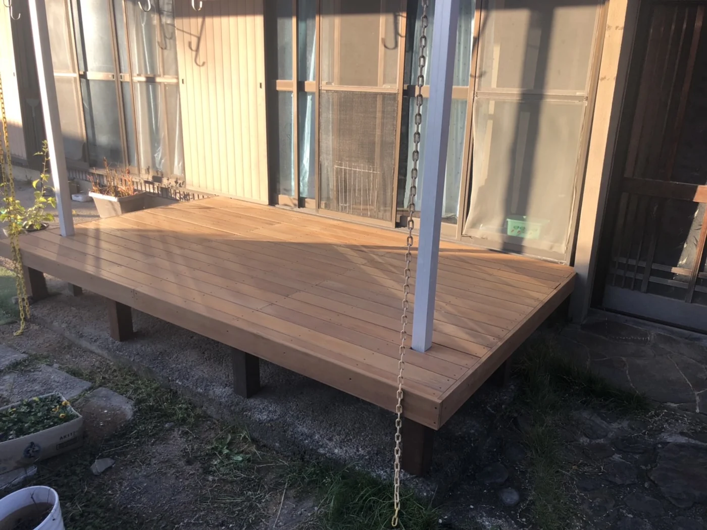 別の角度から見た仕上がり